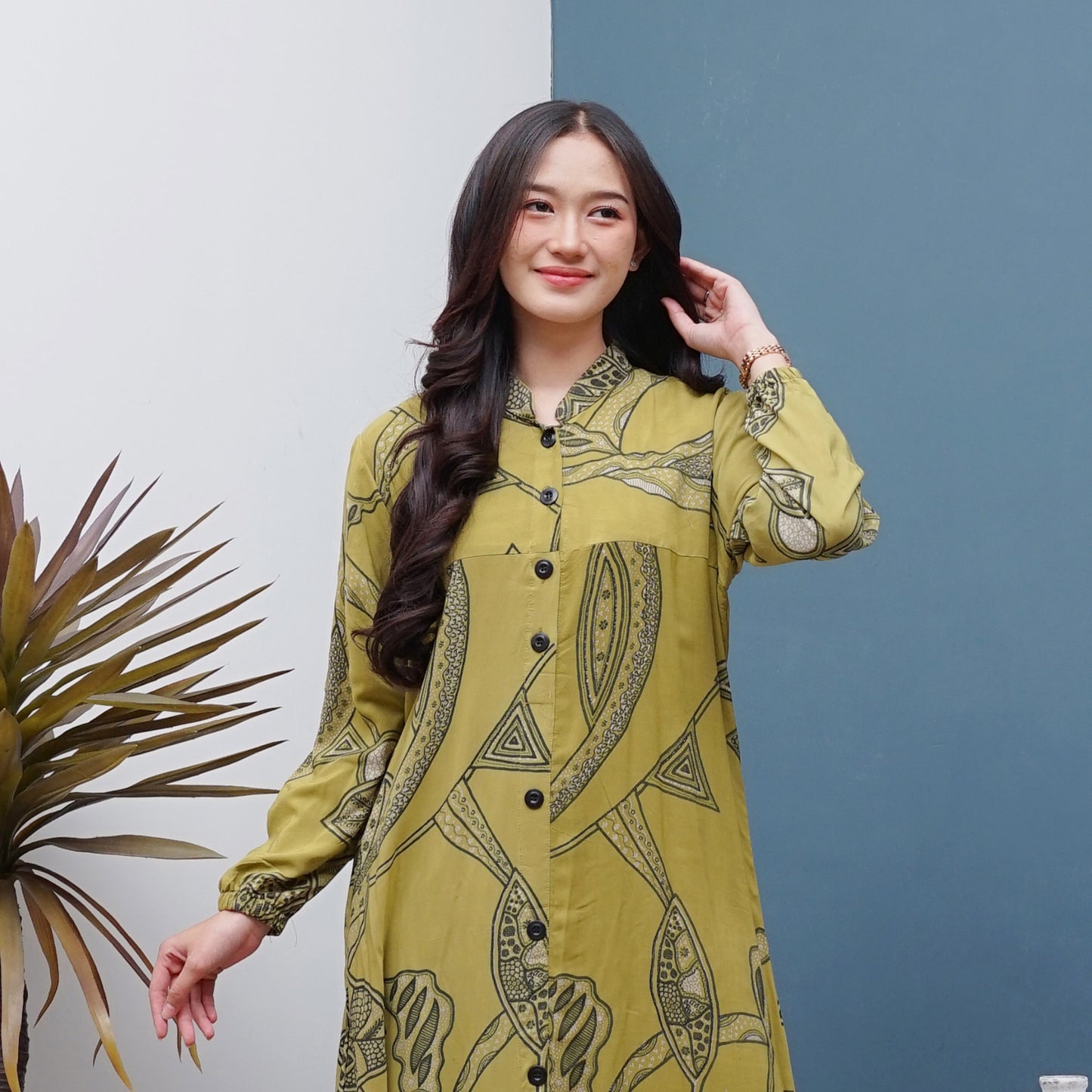 Gamis Batik Rayon Premium - Batik Surya Teja (GB 1-5)