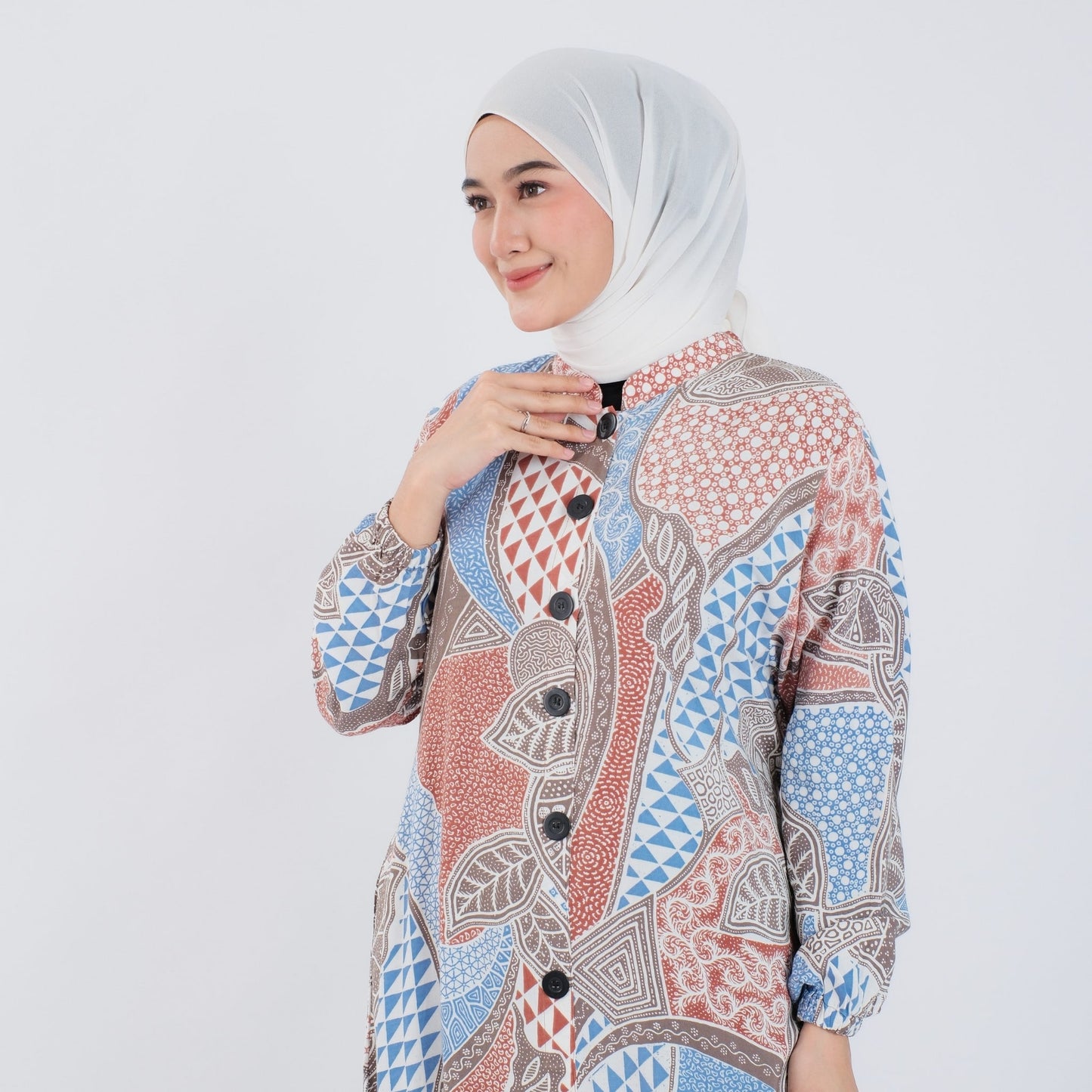 Gamis Batik Rayon Premium - Batik Surya Teja (GS 1-3)