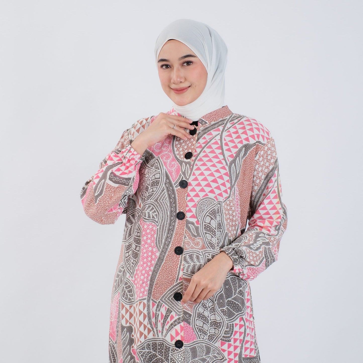 Gamis Batik Rayon Premium - Batik Surya Teja (GS 1-3)