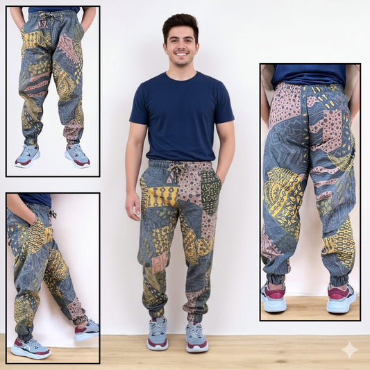 Celana Jogger Batik Dobby Premium - Batik Surya Teja (CJ 3-26)