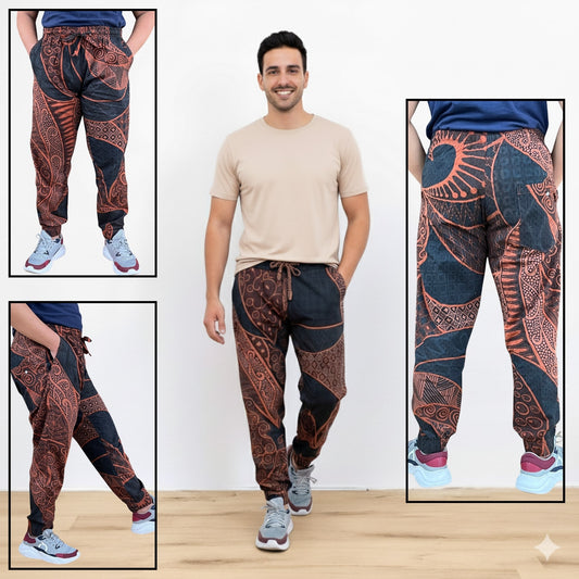Celana Jogger Batik Dobby Premium - Batik Surya Teja (CJ 6-10)