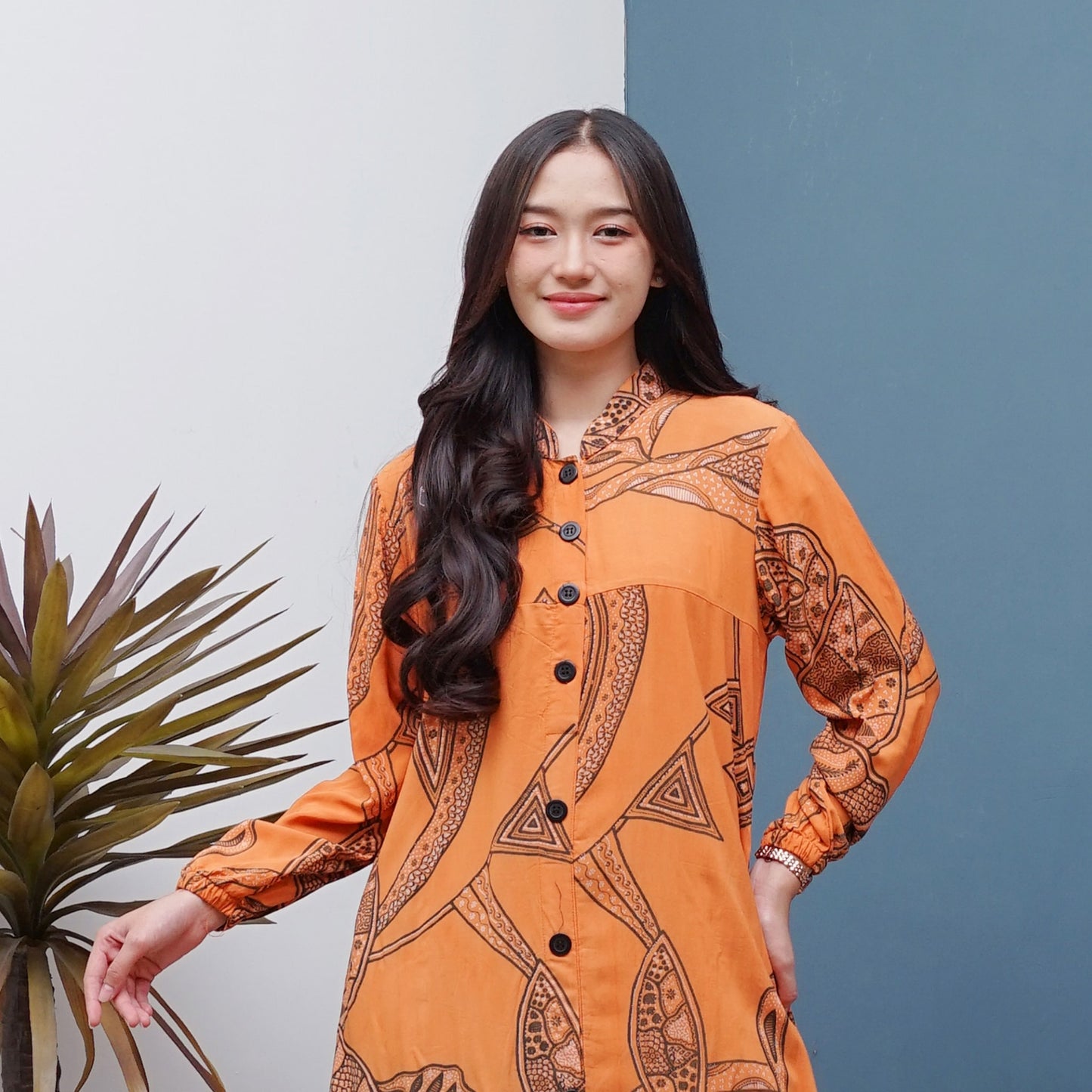 Gamis Batik Rayon Premium - Batik Surya Teja (GB 1-5)