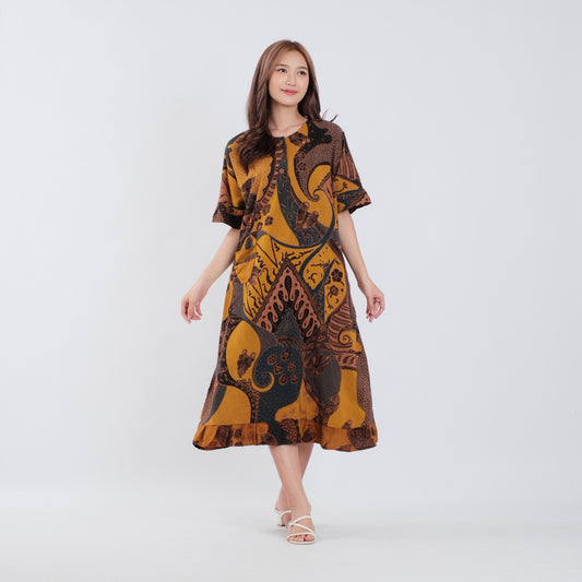 Daster Batik Kancing Rayon Premium - Batik Surya Teja (DKL 6-10)