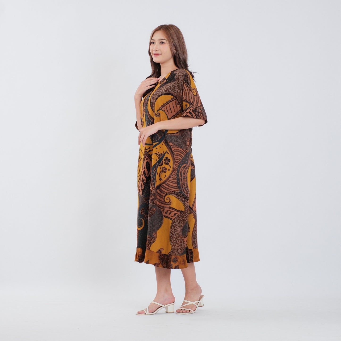 Daster Batik Kancing Rayon Premium - Batik Surya Teja (DKL 6-10)
