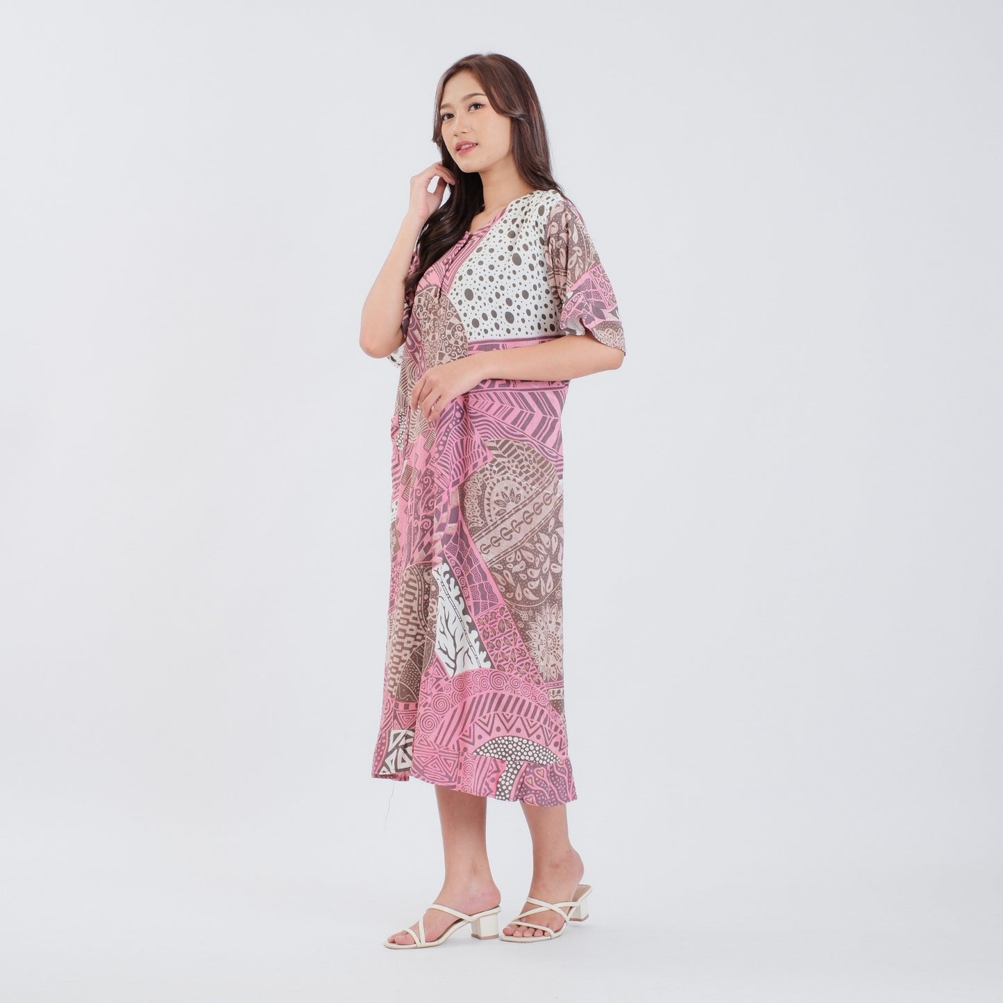 Daster Batik Kancing Rayon Premium - Batik Surya Teja (DKS 1-5)