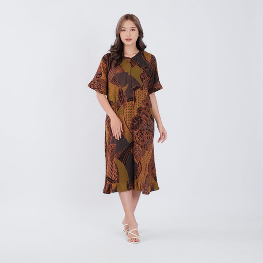 Daster Batik Kancing Rayon Premium - Batik Surya Teja (DKL 1-5)