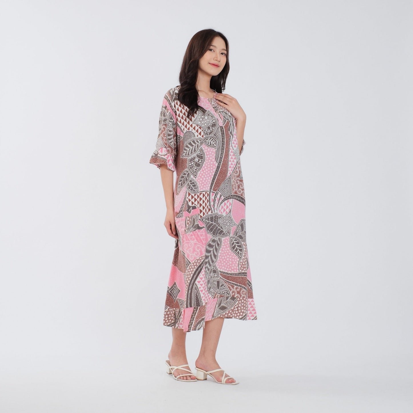 Daster Batik Kancing Rayon Premium - Batik Surya Teja (DKS 11-15)