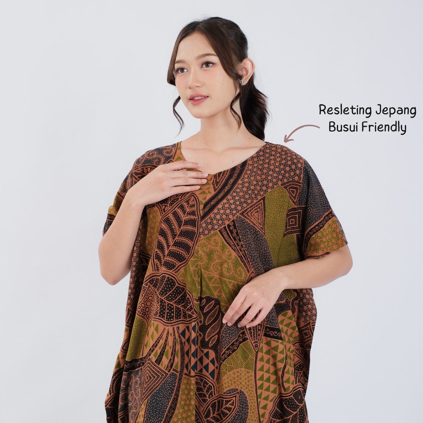 Daster Kelelawar Batik Rayon Premium - Batik Surya Teja (DLL 1-5)