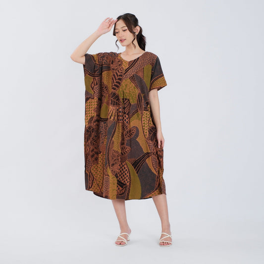 Daster Kelelawar Batik Rayon Premium - Batik Surya Teja (DLL 1-5)