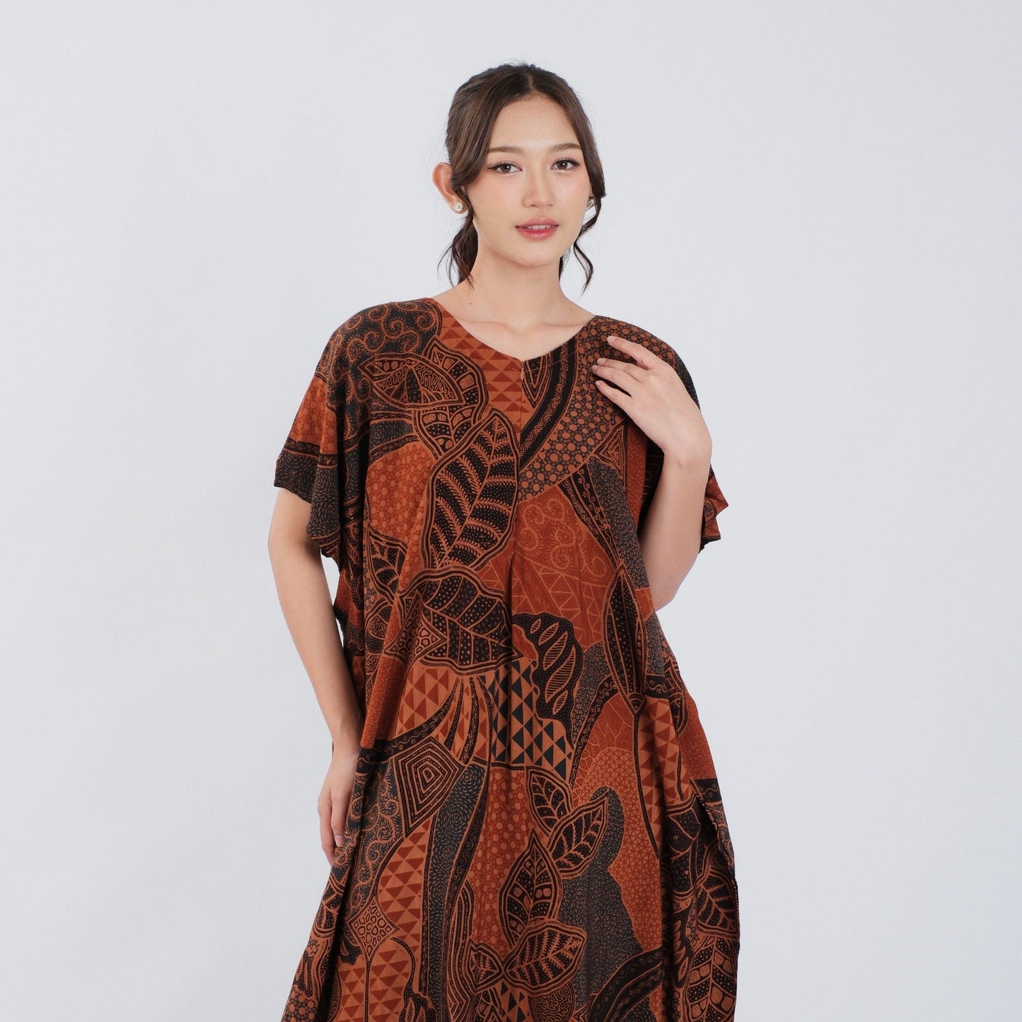 Daster Kelelawar Batik Rayon Premium - Batik Surya Teja (DLL 1-5)