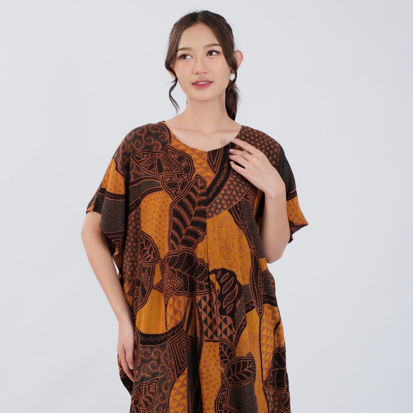 Daster Kelelawar Batik Rayon Premium - Batik Surya Teja (DLL 1-5)
