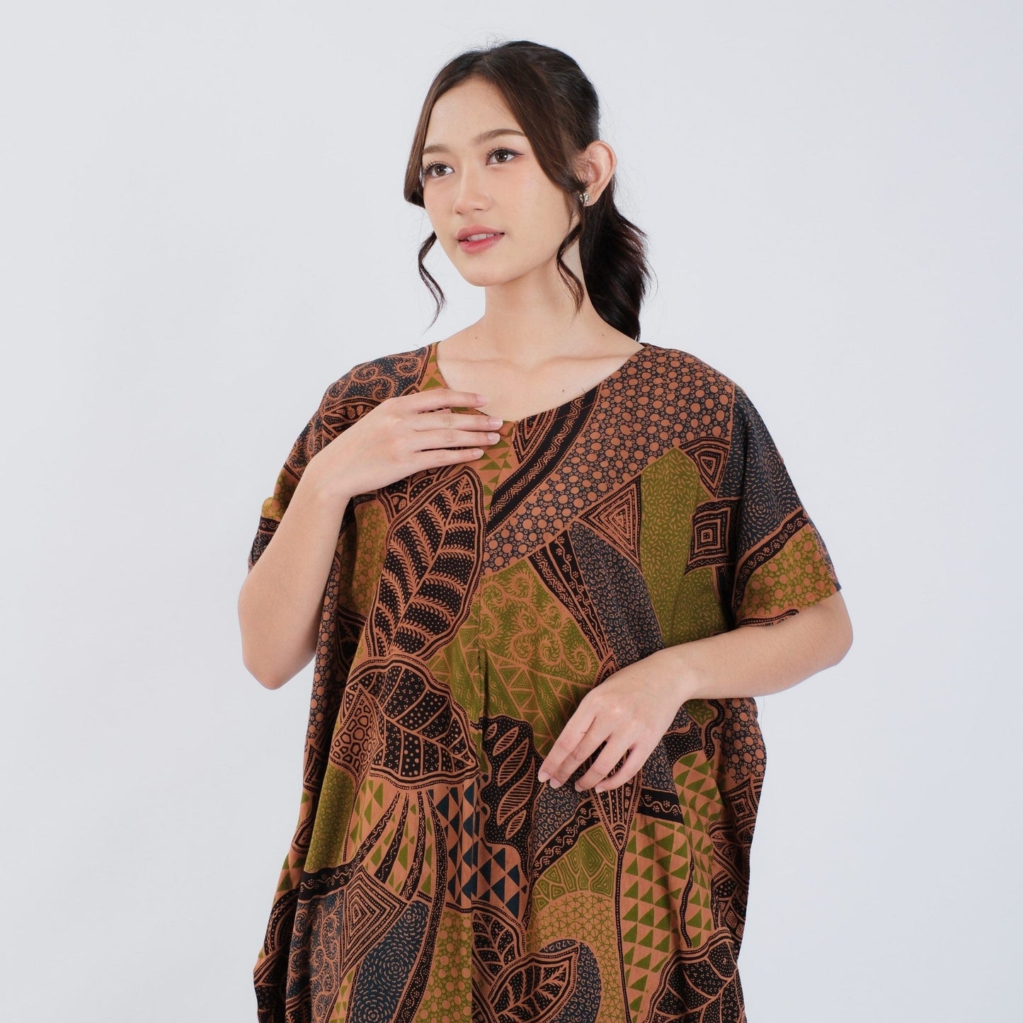 Daster Kelelawar Batik Rayon Premium - Batik Surya Teja (DLL 1-5)