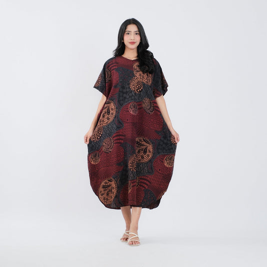 Daster Kelelawar Batik Rayon Premium - Batik Surya Teja (DLL 16-20)