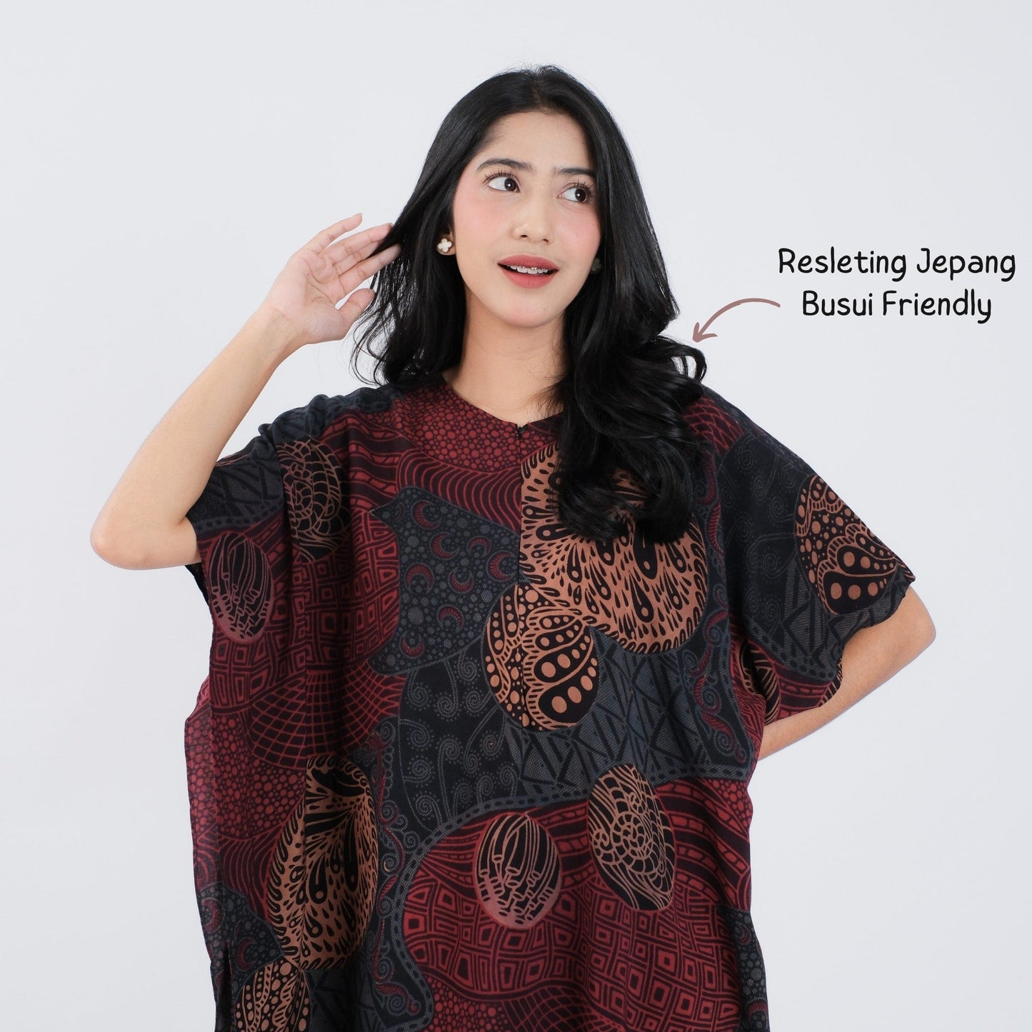 Daster Kelelawar Batik Rayon Premium - Batik Surya Teja (DLL 16-20)