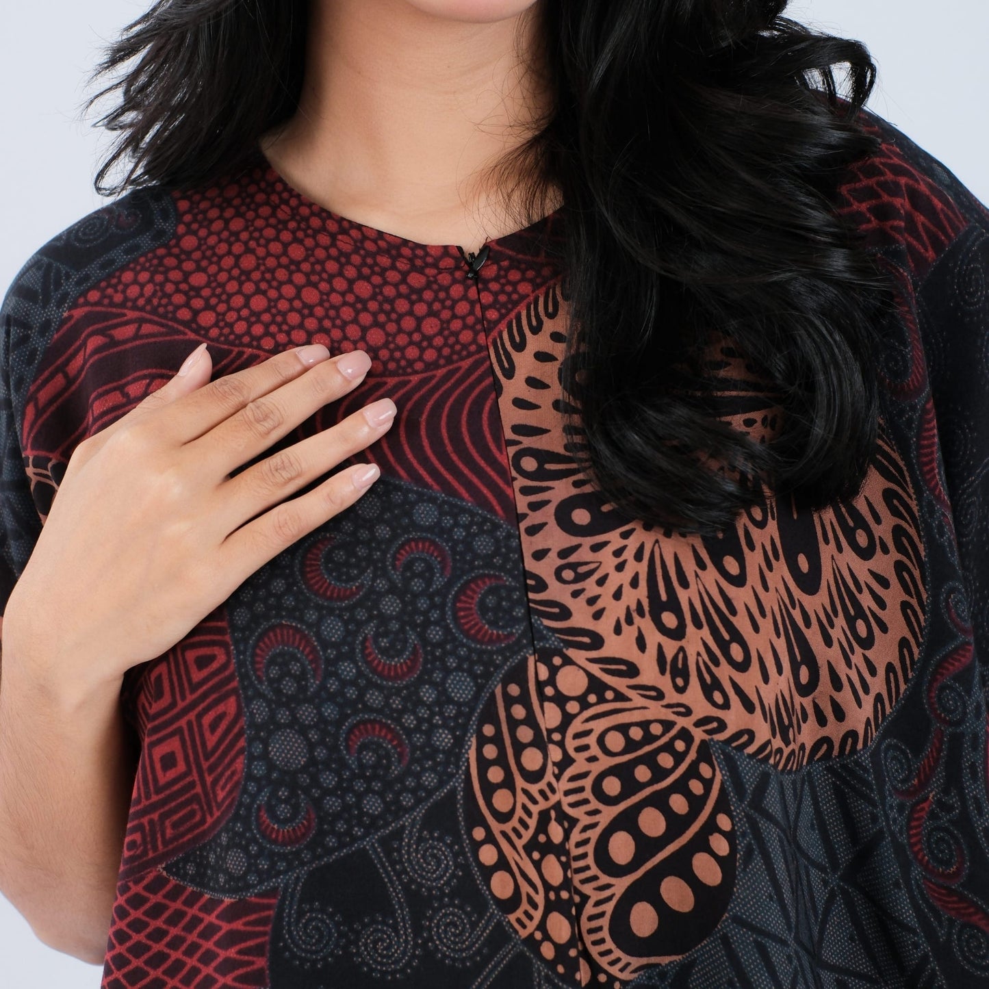 Daster Kelelawar Batik Rayon Premium - Batik Surya Teja (DLL 16-20)