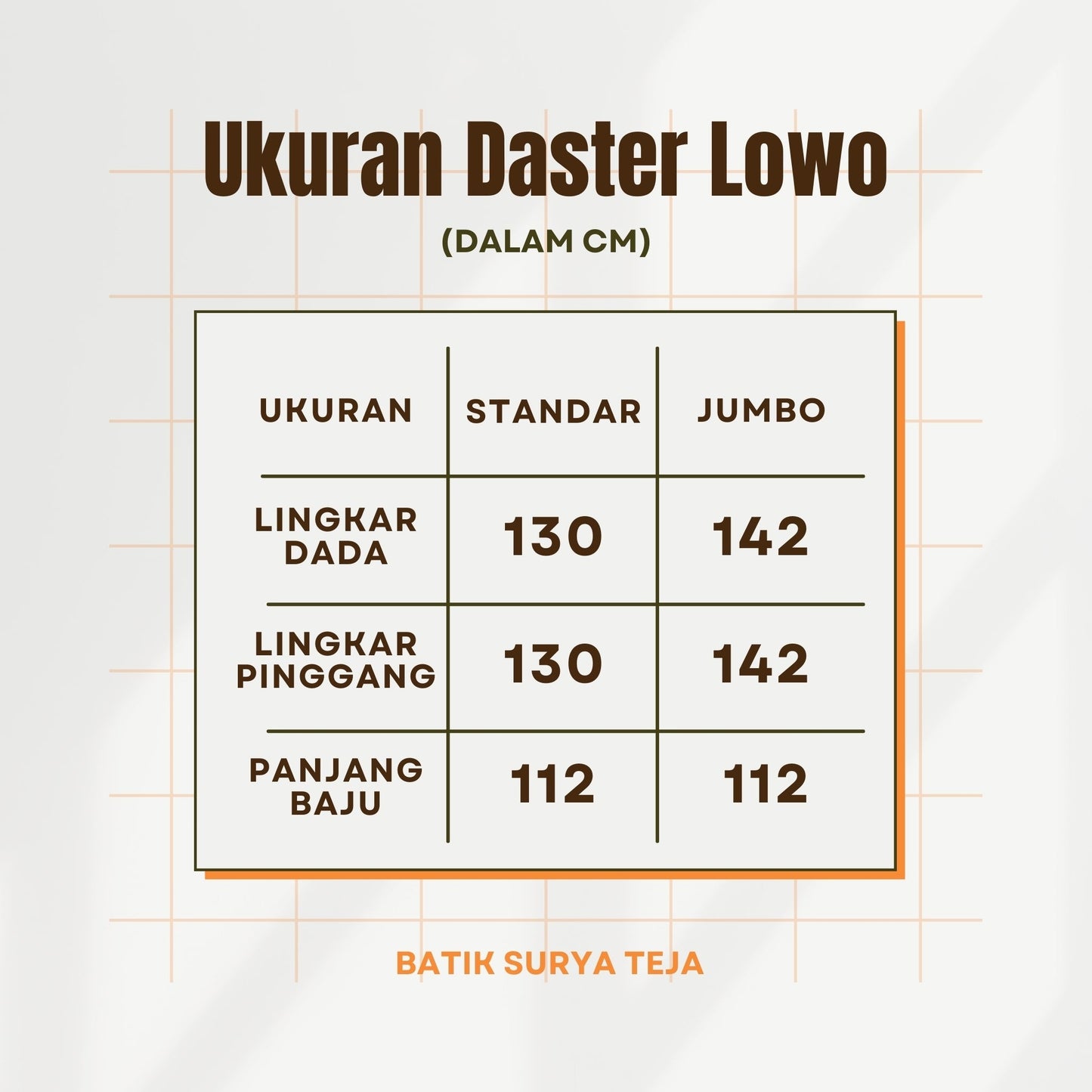 Daster Kelelawar Batik Rayon Premium - Batik Surya Teja (DLL 16-20)