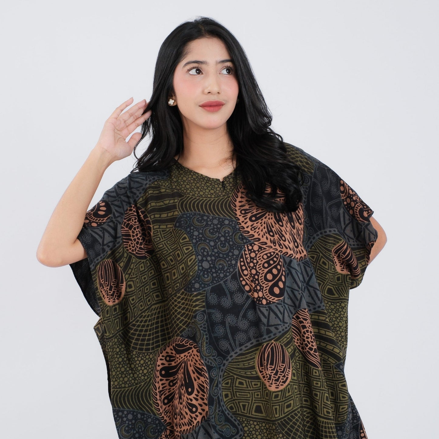 Daster Kelelawar Batik Rayon Premium - Batik Surya Teja (DLL 16-20)