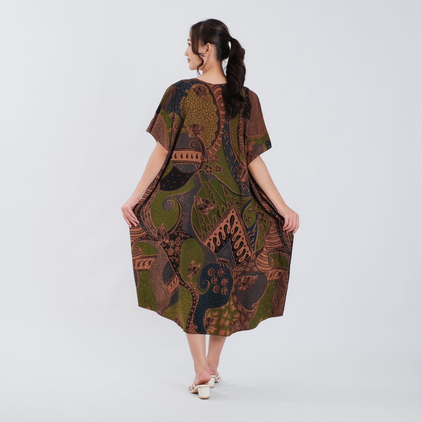 Daster Kelelawar Batik Rayon Premium - Batik Surya Teja (DLL 6-10)