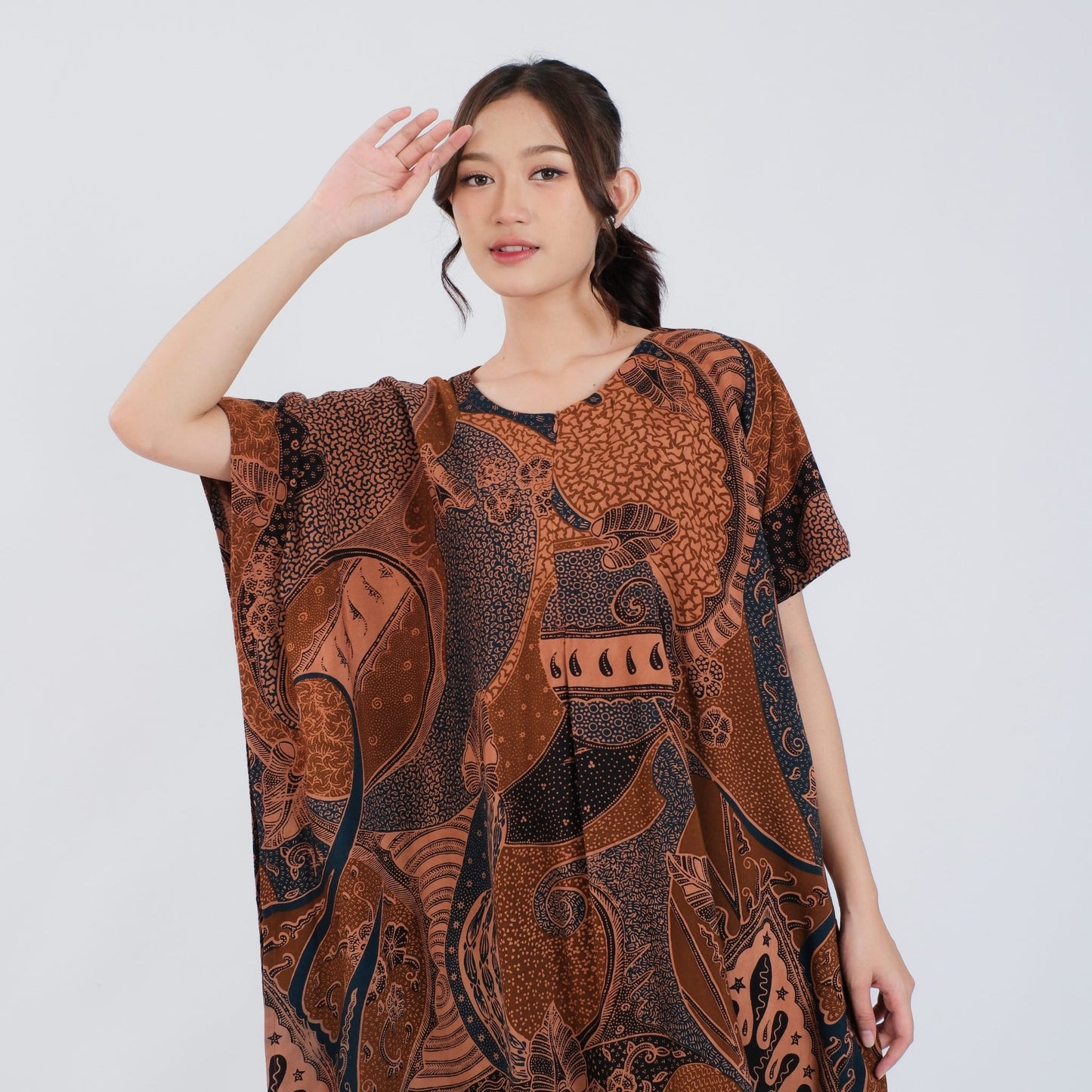 Daster Kelelawar Batik Rayon Premium - Batik Surya Teja (DLL 6-10)