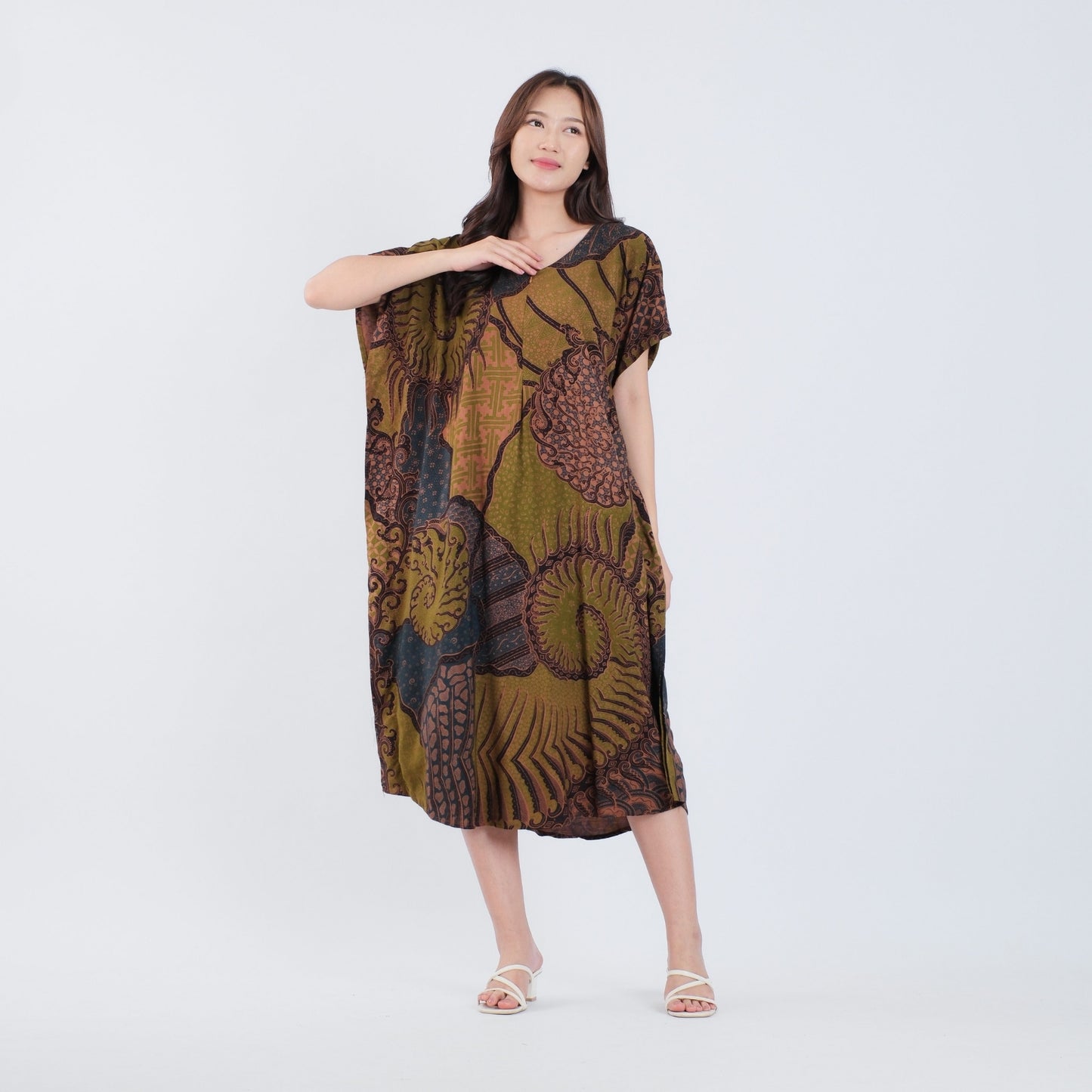 Daster Kelelawar Batik Rayon Premium - Batik Surya Teja (DLL 21-25)