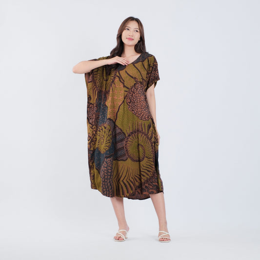 Daster Kelelawar Batik Rayon Premium - Batik Surya Teja (DLL 21-25)