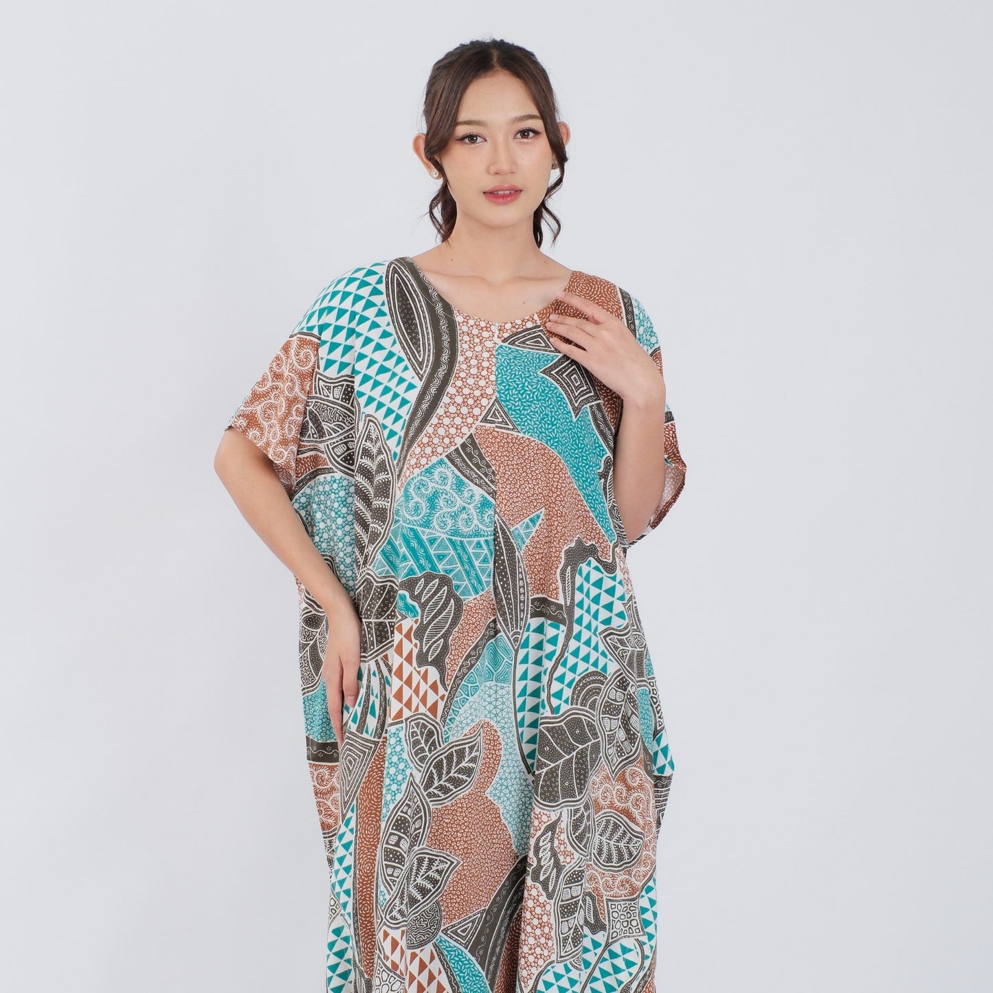 Daster Kelelawar Batik Rayon Premium - Batik Surya Teja (DLS 1-26)