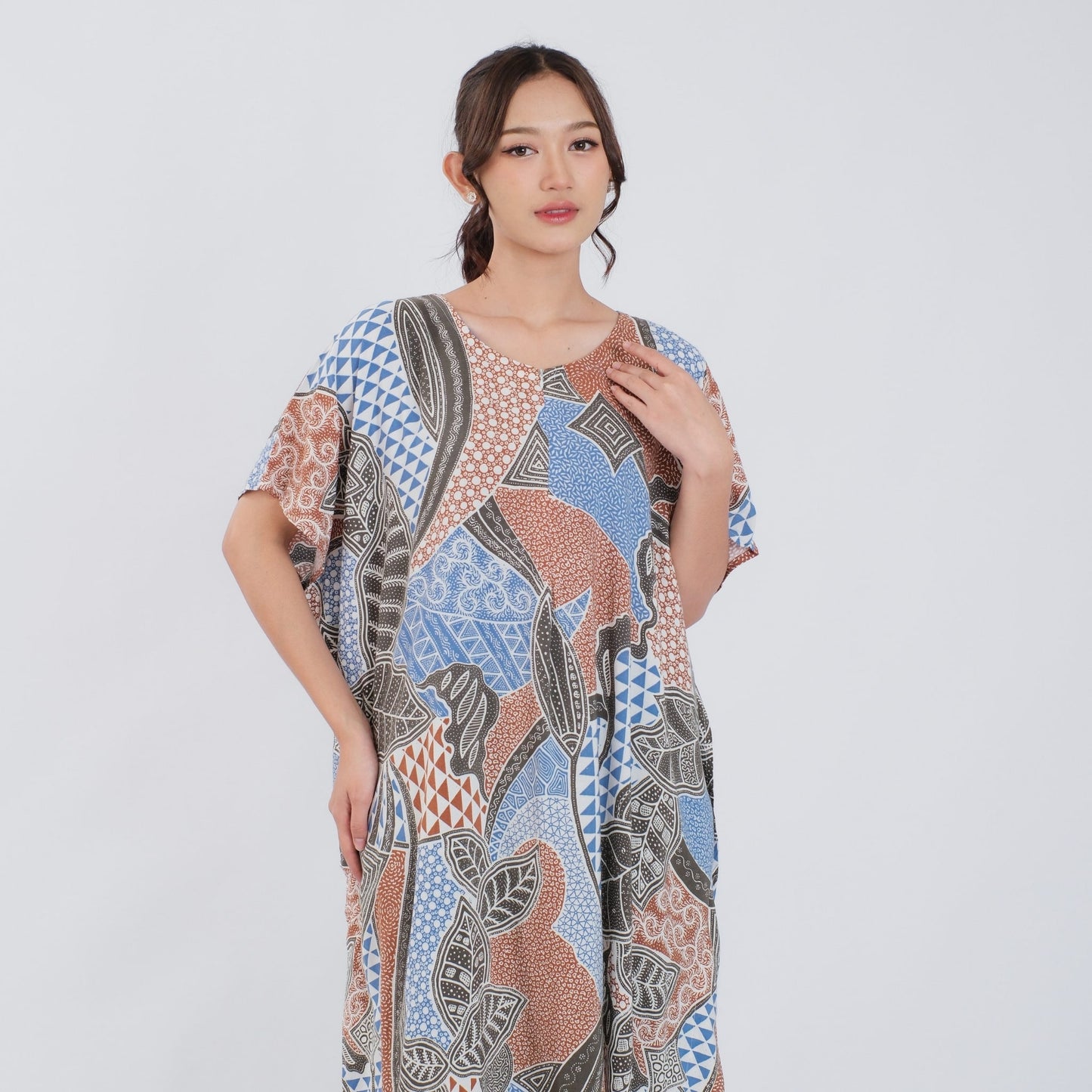 Daster Kelelawar Batik Rayon Premium - Batik Surya Teja (DLS 1-26)