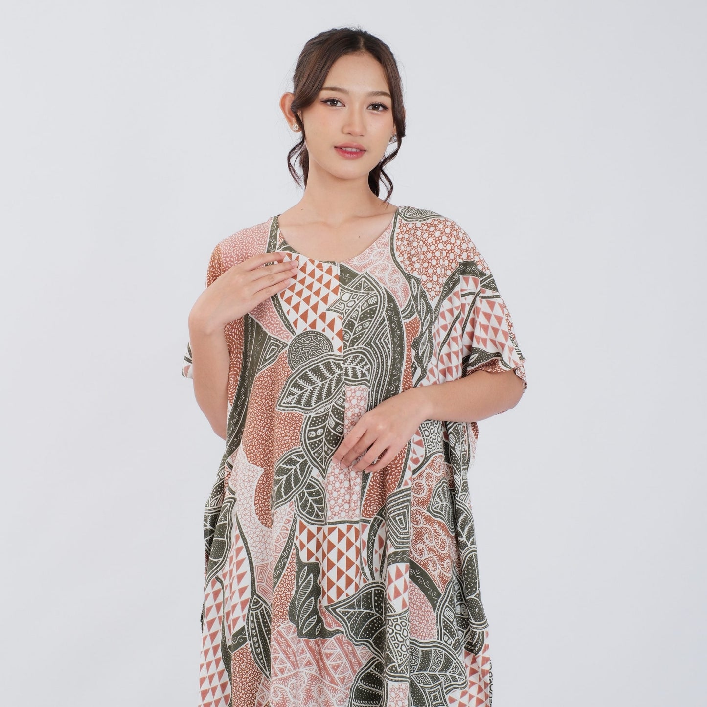 Daster Kelelawar Batik Rayon Premium - Batik Surya Teja (DLS 1-26)