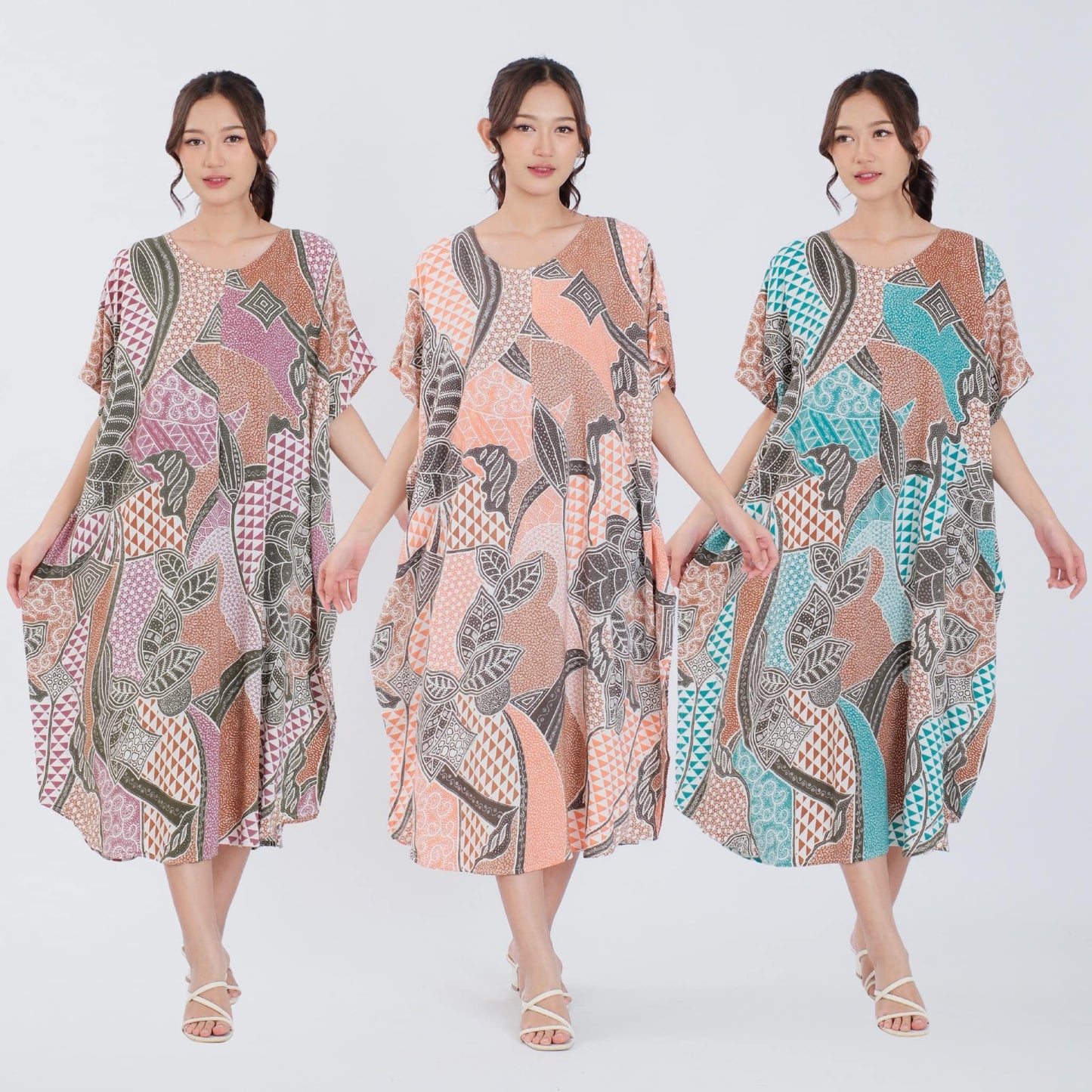 Daster Kelelawar Batik Rayon Premium - Batik Surya Teja (DLS 1-26)