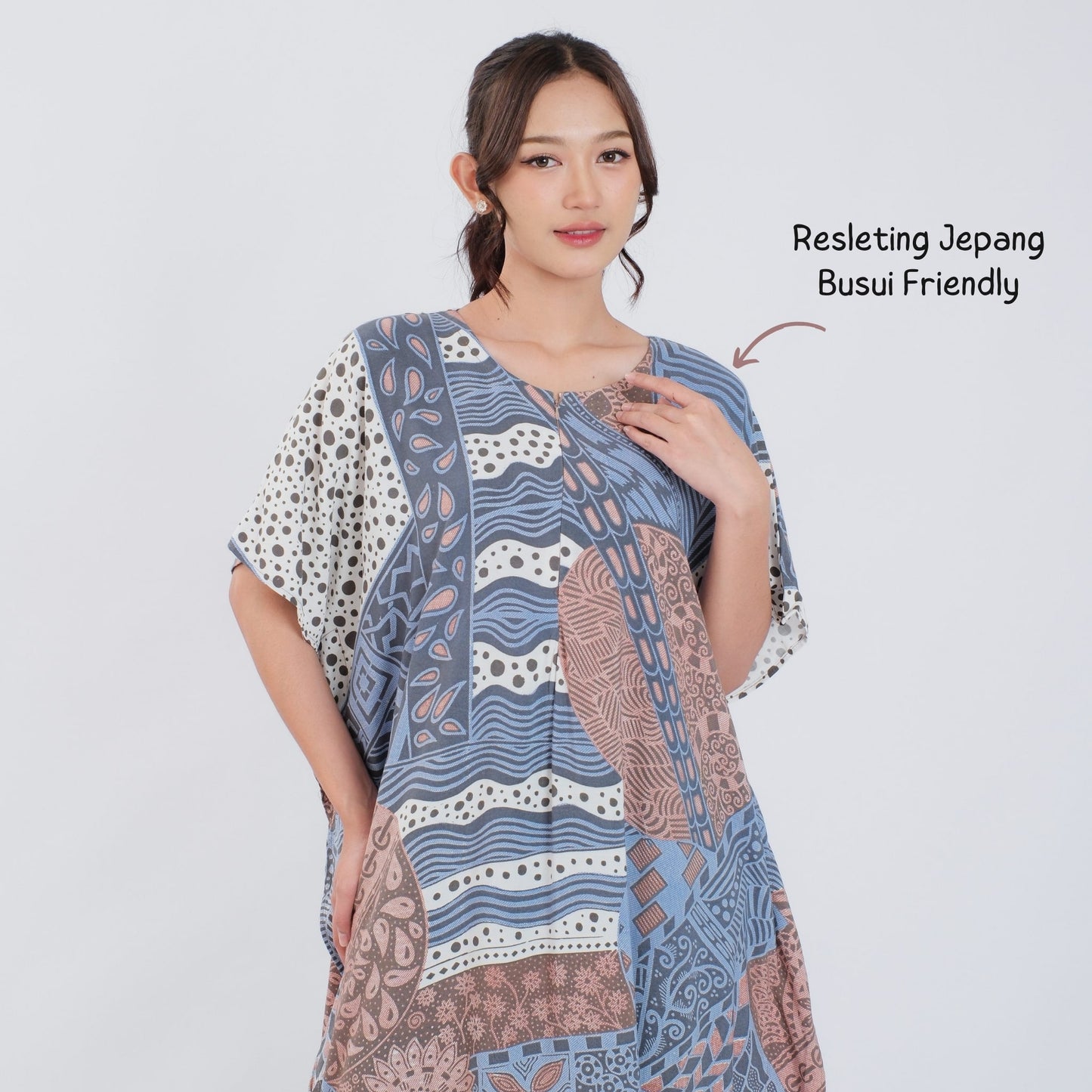 Daster Kelelawar Batik Rayon Premium - Batik Surya Teja (DLS 6-10)
