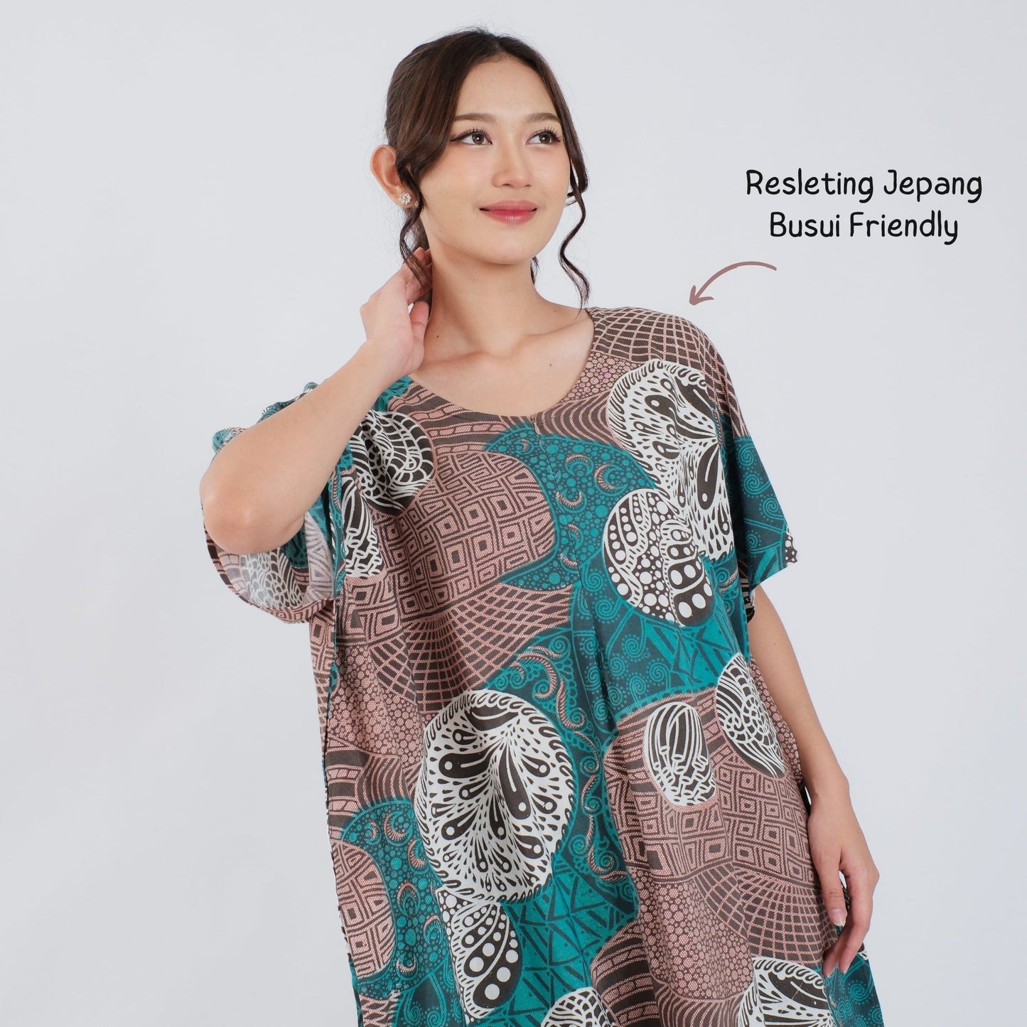 Daster Kelelawar Batik Rayon Premium - Batik Surya Teja (DLS 11-15)