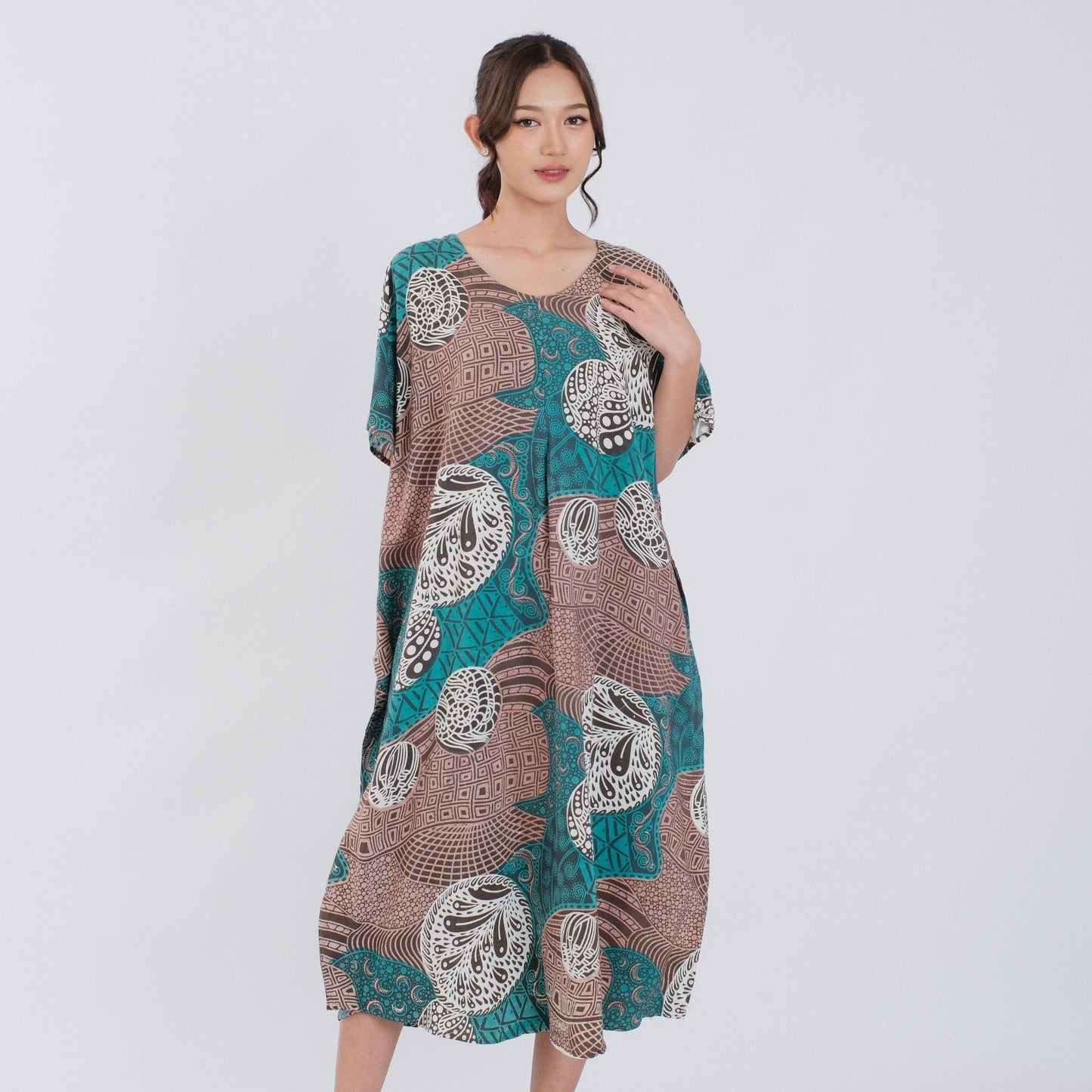 Daster Kelelawar Batik Rayon Premium - Batik Surya Teja (DLS 11-15)