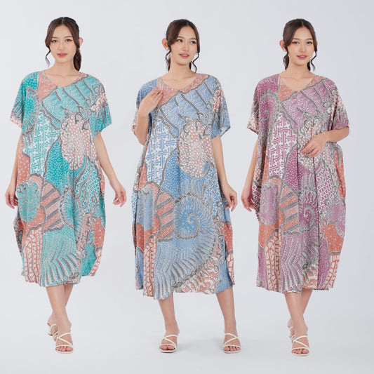 Daster Kelelawar Batik Rayon Premium - Batik Surya Teja (DLS 16-20)