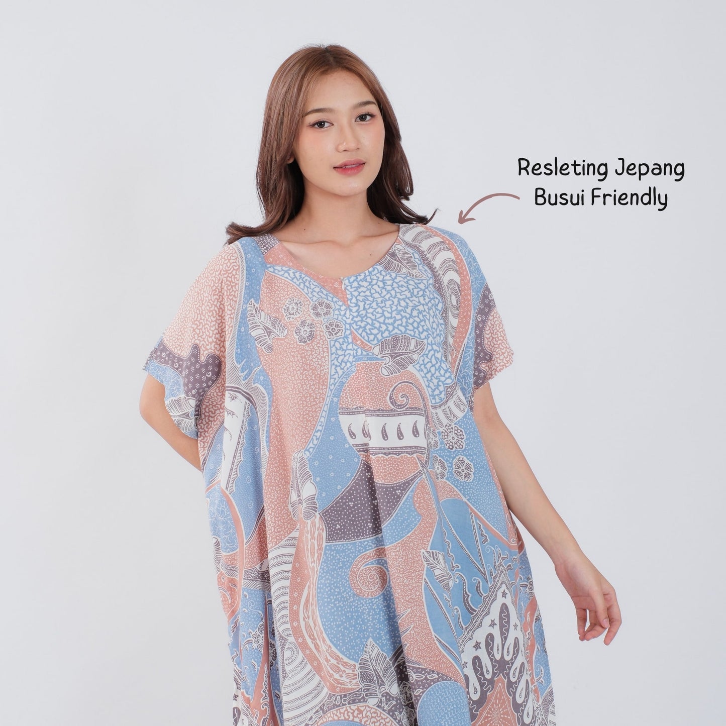 Daster Kelelawar Batik Rayon Premium - Batik Surya Teja (DLS 21-25)