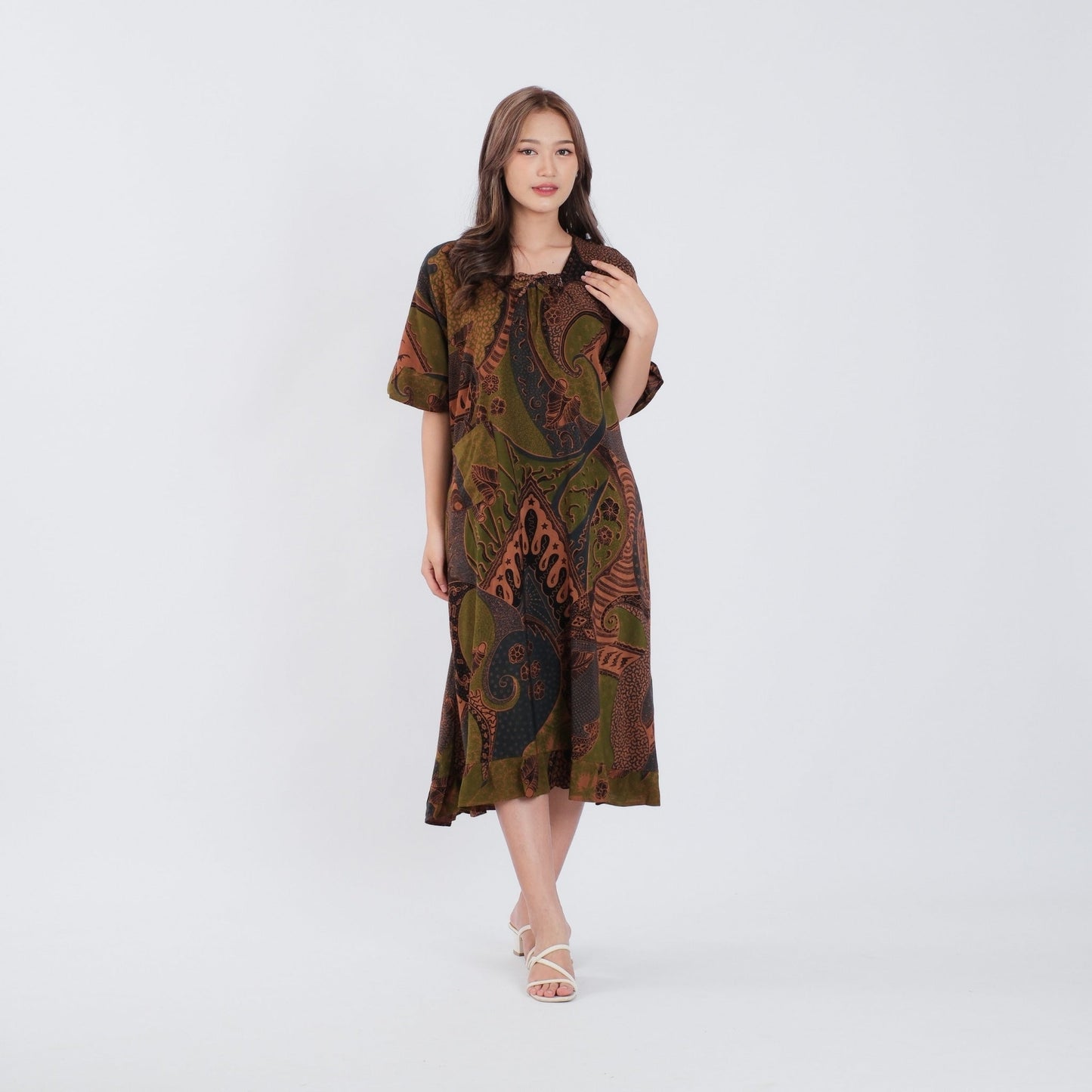 Daster Batik Kerut Rayon Premium - Batik Surya Teja (DSL 1-5)