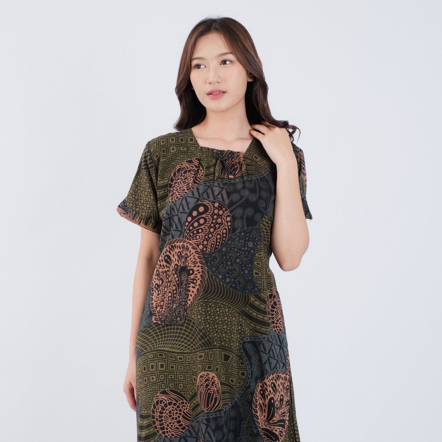 Daster Batik Kerut Rayon Premium - Batik Surya Teja (DSL 11-15)