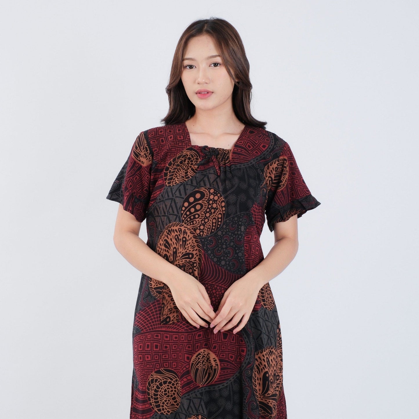 Daster Batik Kerut Rayon Premium - Batik Surya Teja (DSL 11-15)