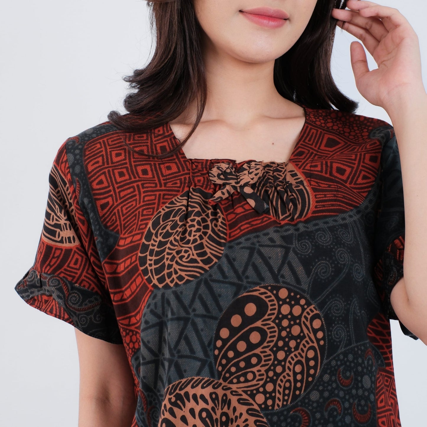Daster Batik Kerut Rayon Premium - Batik Surya Teja (DSL 11-15)
