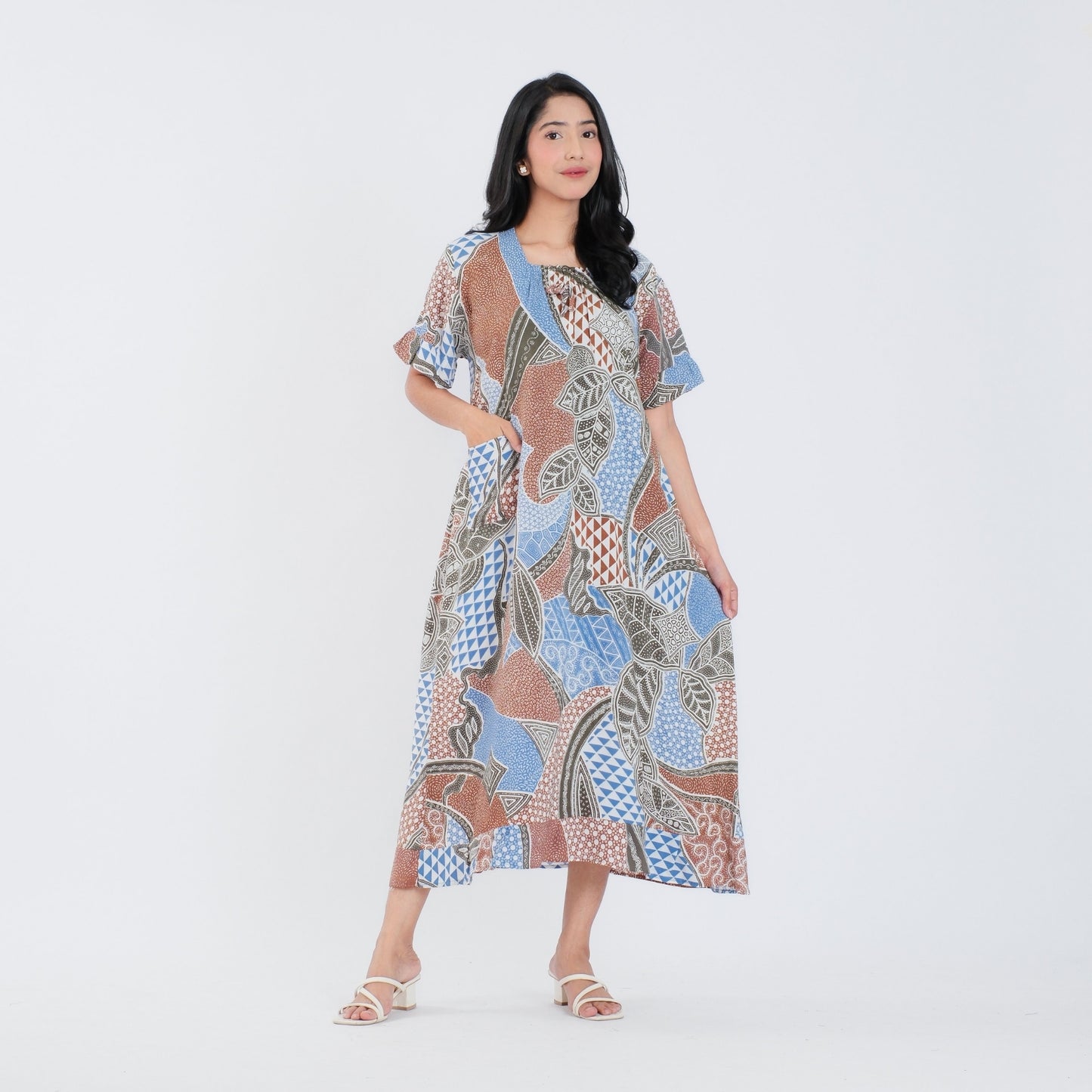 Daster Batik Kerut Rayon Premium - Batik Surya Teja (DSS 11-15)