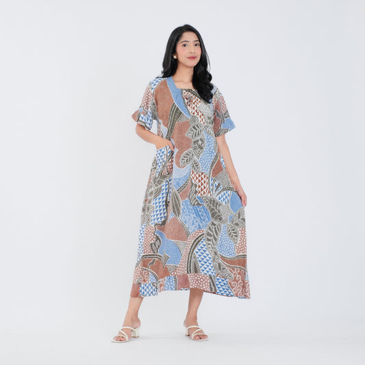 Daster Batik Kerut Rayon Premium - Batik Surya Teja (DSS 11-15)