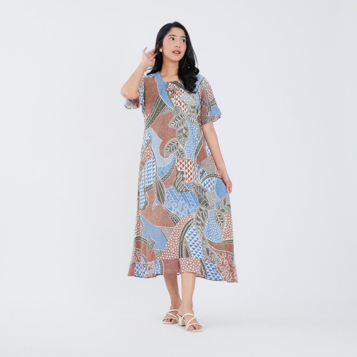 Daster Batik Kerut Rayon Premium - Batik Surya Teja (DSS 11-15)