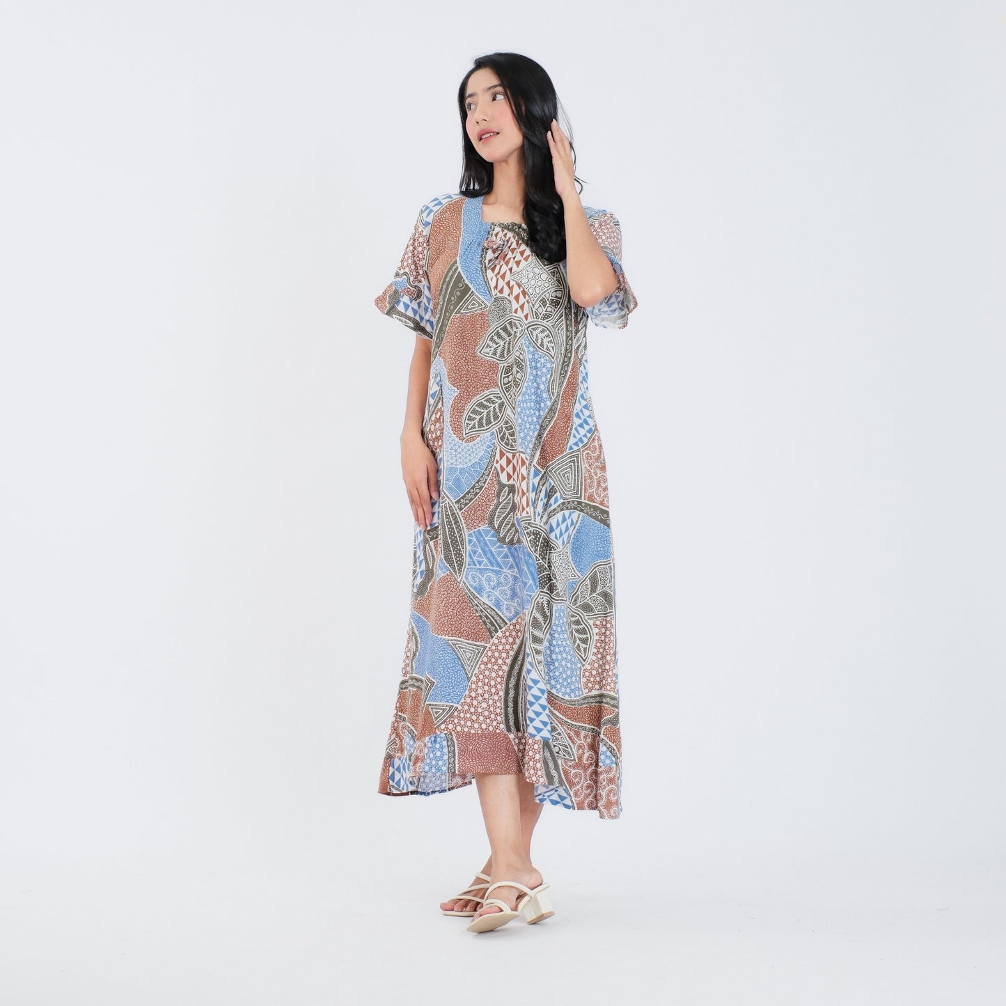 Daster Batik Kerut Rayon Premium - Batik Surya Teja (DSS 11-15)