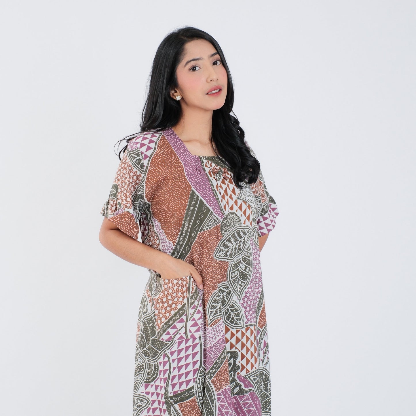 Daster Batik Kerut Rayon Premium - Batik Surya Teja (DSS 11-15)