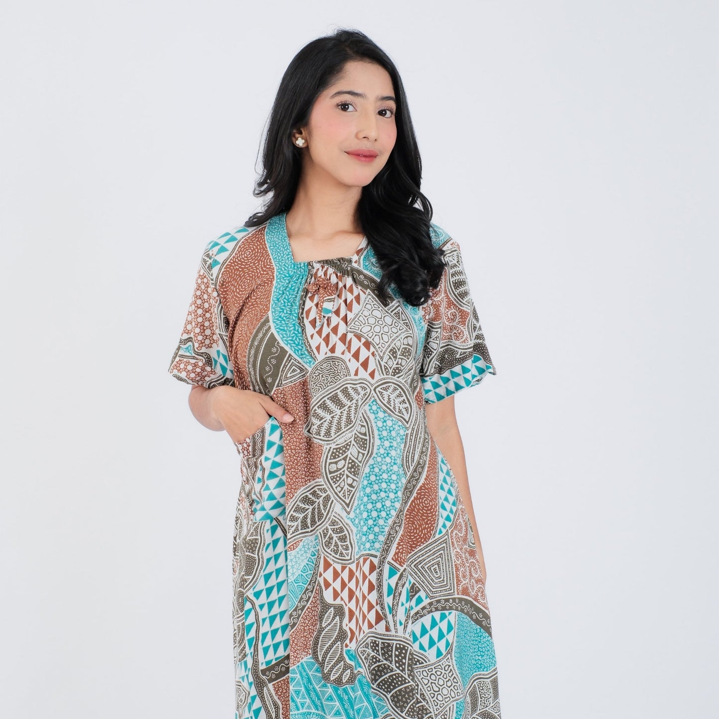 Daster Batik Kerut Rayon Premium - Batik Surya Teja (DSS 11-15)