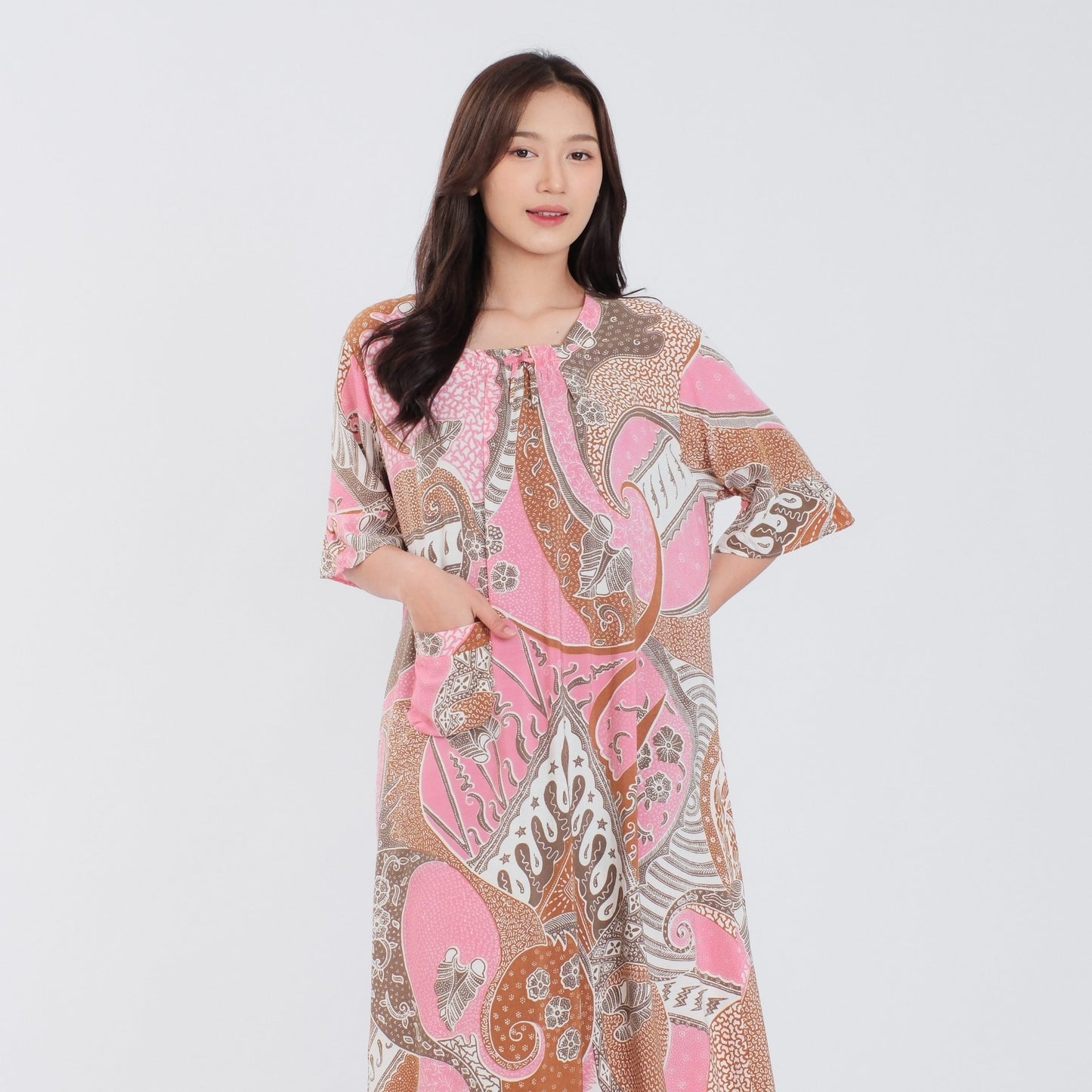 Daster Batik Kerut Rayon Premium - Batik Surya Teja (DSS 16-20)