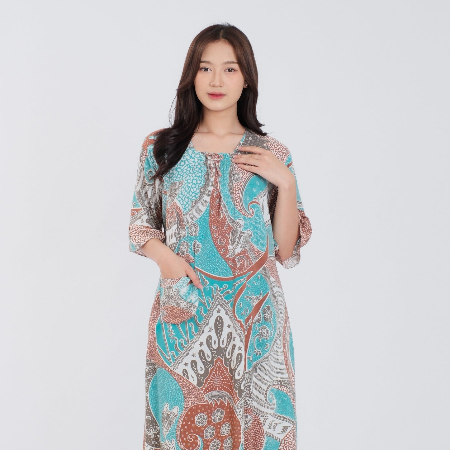 Daster Batik Kerut Rayon Premium - Batik Surya Teja (DSS 16-20)