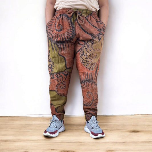 Celana Jogger Batik Dobby Premium - Batik Surya Teja (CJ 19-36)