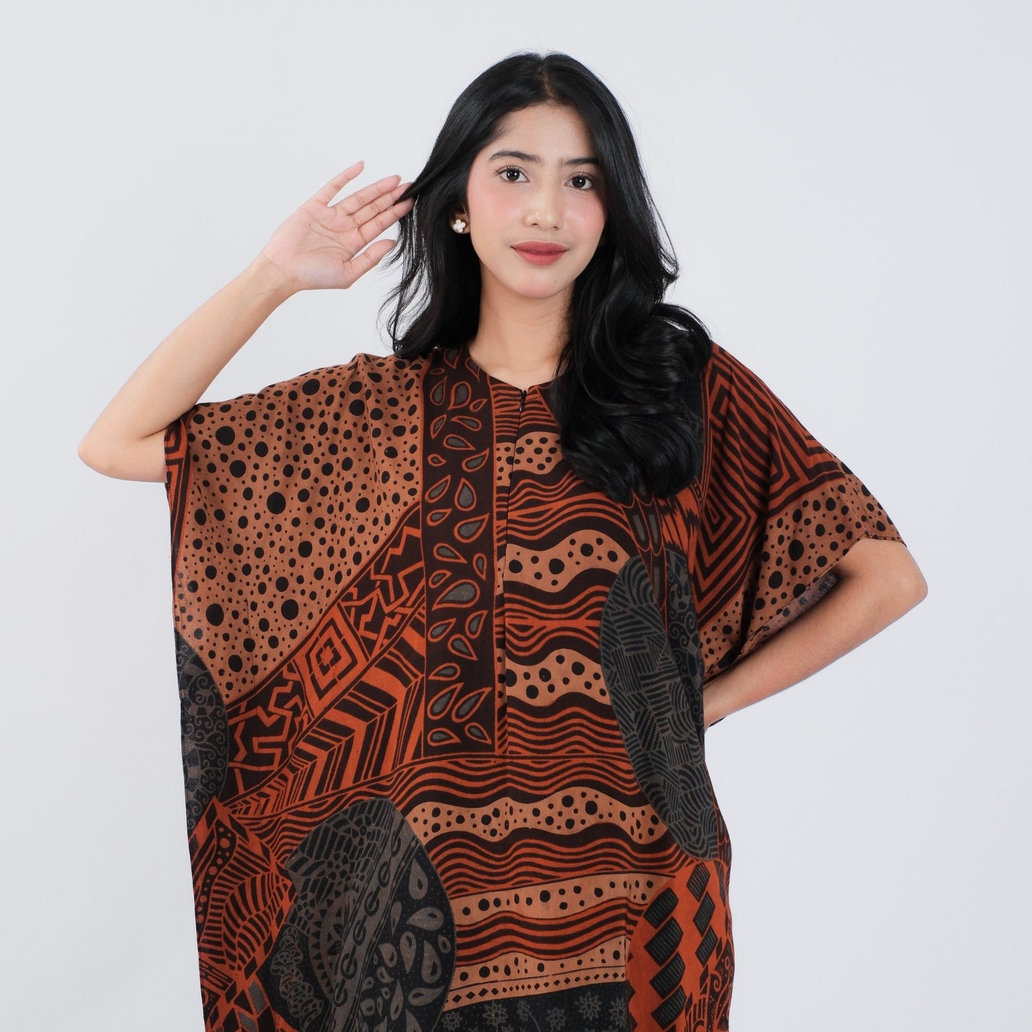 Daster Kelelawar Batik Rayon Premium - Batik Surya Teja (DLL 11-15)