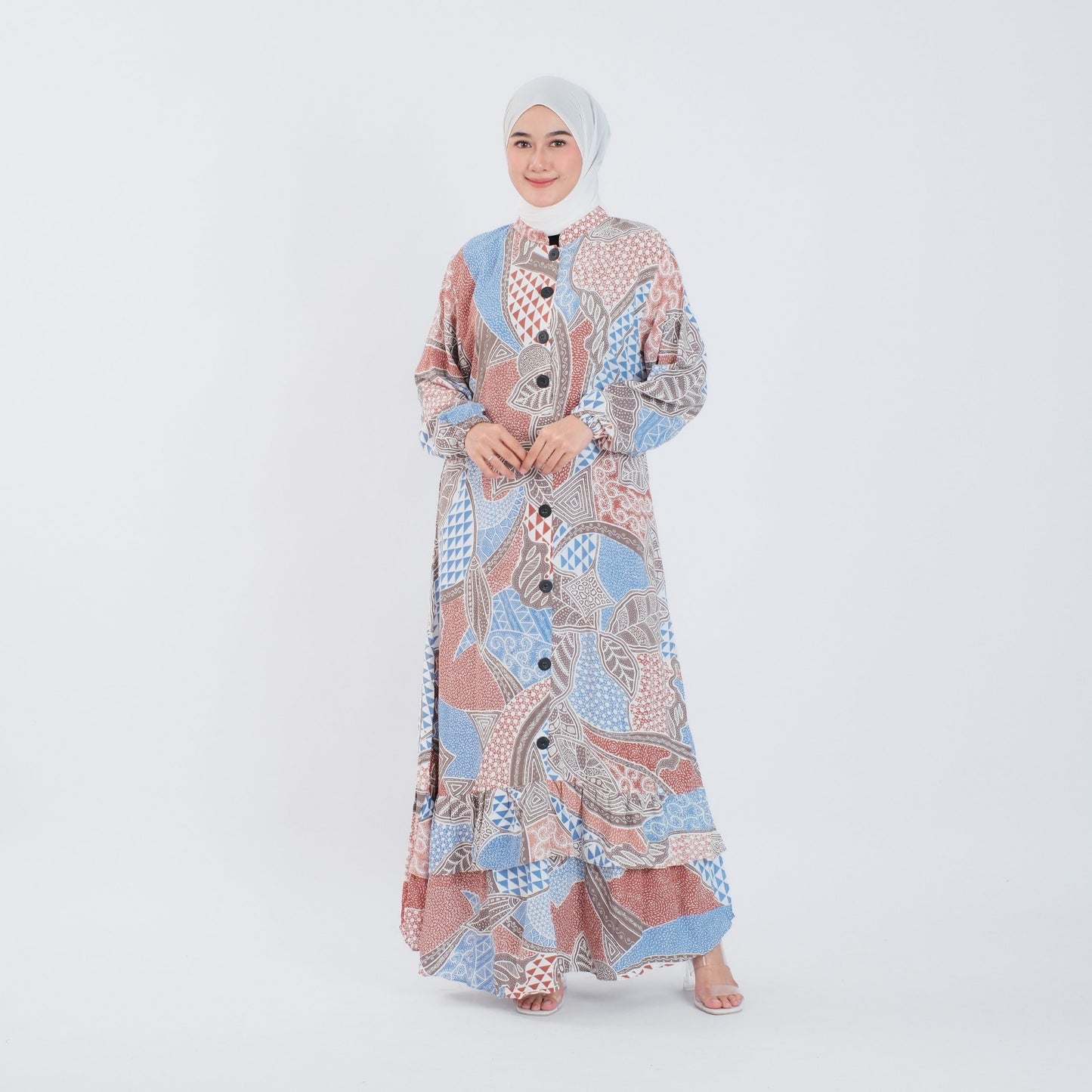 Gamis Batik Rayon Premium - Batik Surya Teja (GS 1-3)