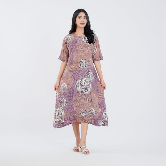 Daster Batik Kancing Rayon Premium - Batik Surya Teja (DKS 16-20)